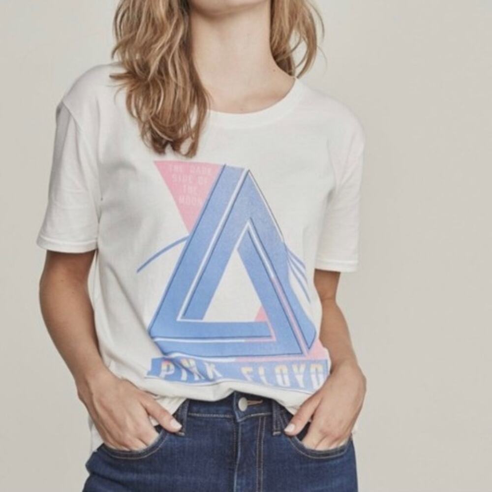 ELIZABETH AND JAMES Pink Floyd T-Shirt Cotton Dark Side of The Moon S